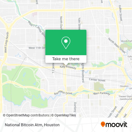 National Bitcoin Atm map