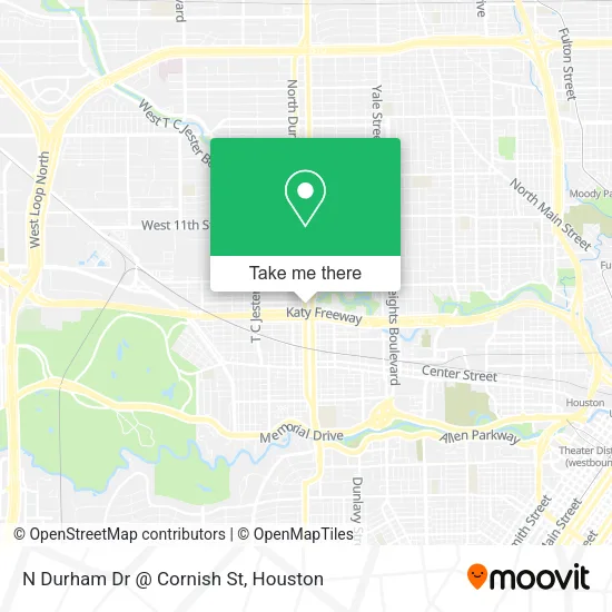 Mapa de N Durham Dr @ Cornish St