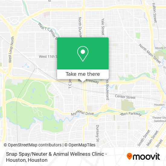 Mapa de Snap Spay / Neuter & Animal Wellness Clinic - Houston