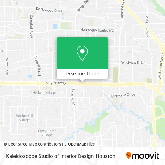 Kaleidoscope Studio of Interior Design map