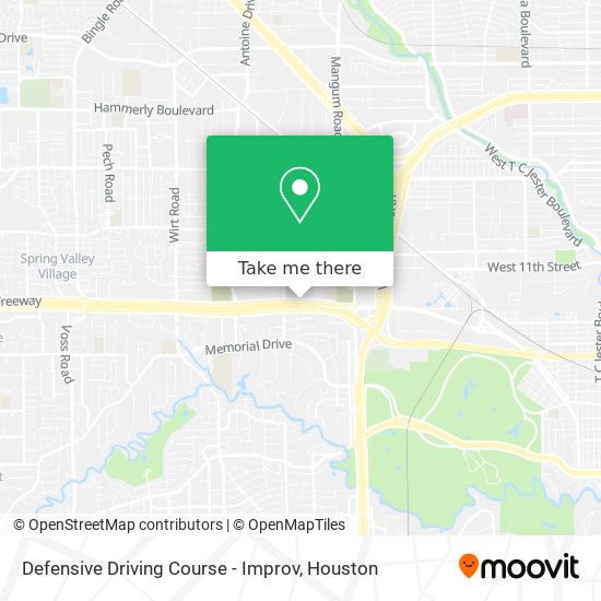 Defensive Driving Course - Improv map