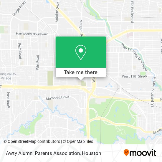 Awty Alumni Parents Association map