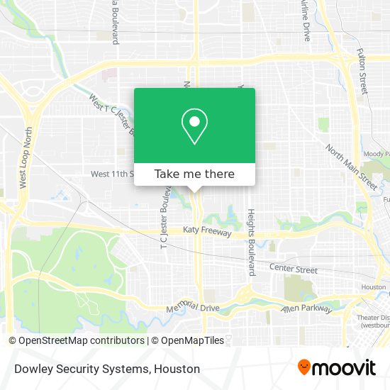 Dowley Security Systems map