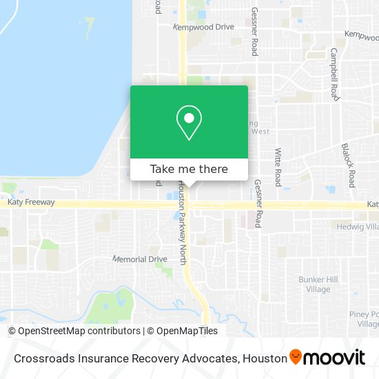 Crossroads Insurance Recovery Advocates map