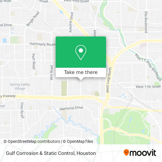 Mapa de Gulf Corrosion & Static Control