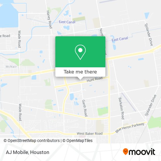 AJ Mobile map