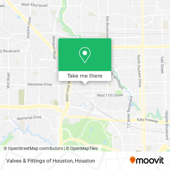 Valves & Fittings of Houston map