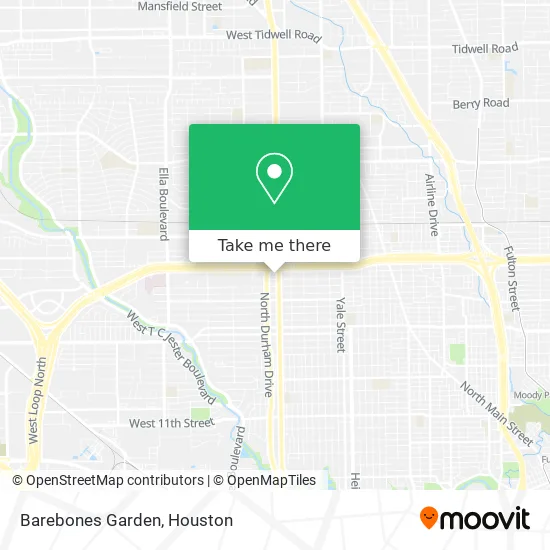 Barebones Garden map