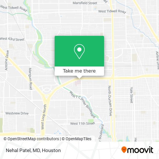 Nehal Patel, MD map
