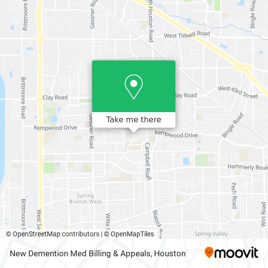 New Demention Med Billing & Appeals map