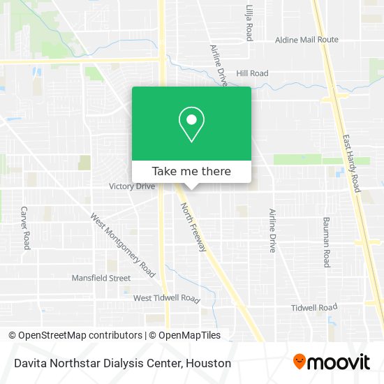 Mapa de Davita Northstar Dialysis Center