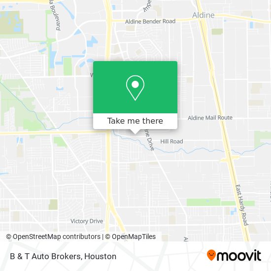 B & T Auto Brokers map