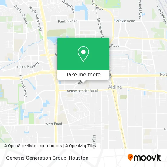 Genesis Generation Group map