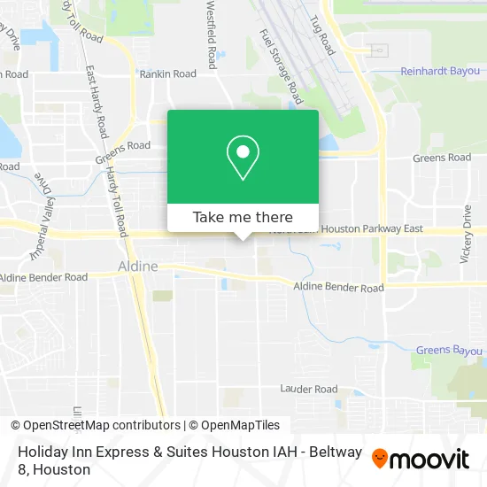 Holiday Inn Express & Suites Houston IAH - Beltway 8 map