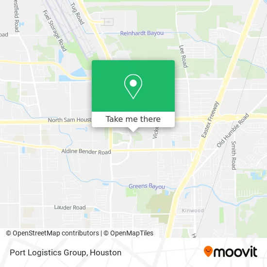 Port Logistics Group map