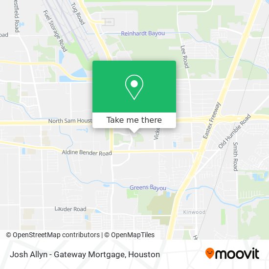 Mapa de Josh Allyn - Gateway Mortgage