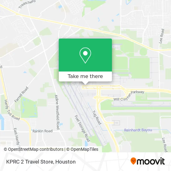 KPRC 2 Travel Store map