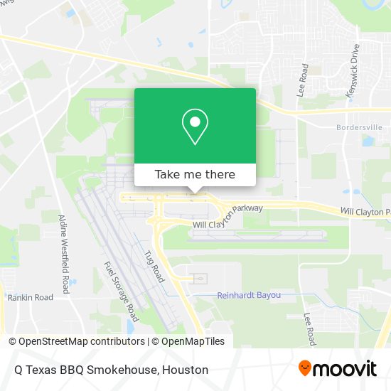 Q Texas BBQ Smokehouse map