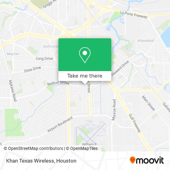 Khan Texas Wireless map