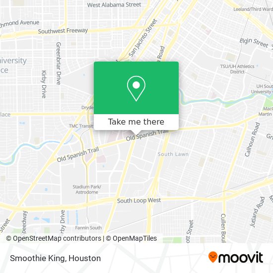 Smoothie King map