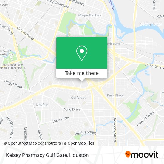 Kelsey Pharmacy Gulf Gate map