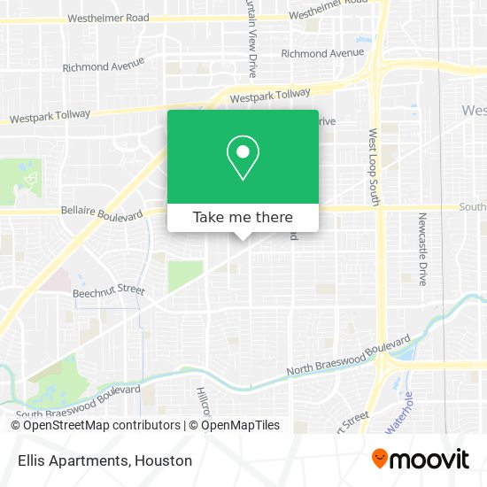 Ellis Apartments map