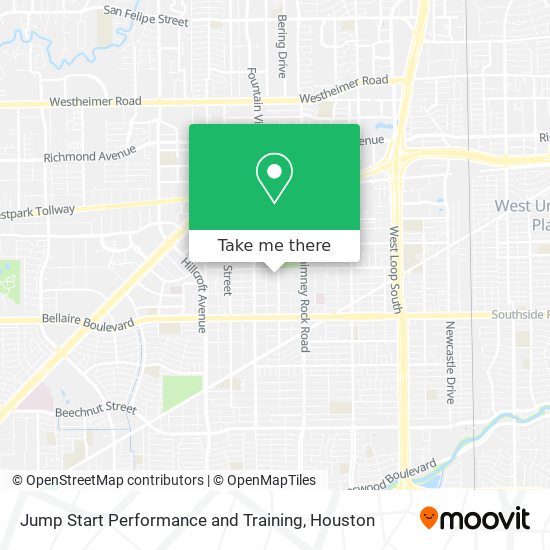Mapa de Jump Start Performance and Training