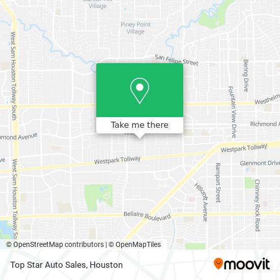 Top Star Auto Sales map