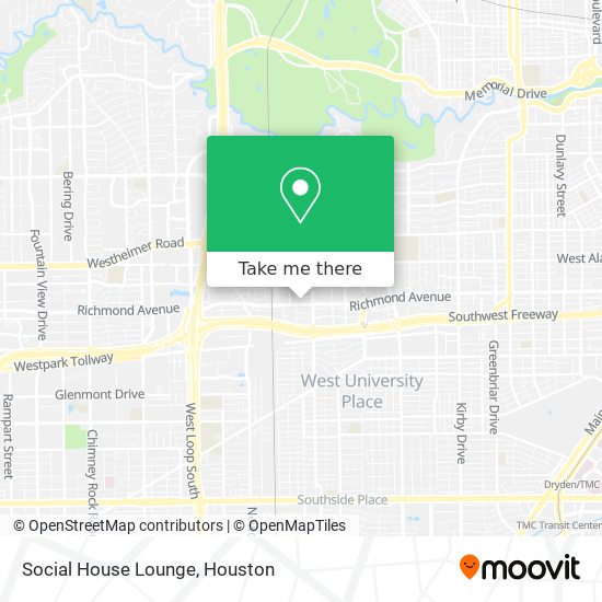 Mapa de Social House Lounge