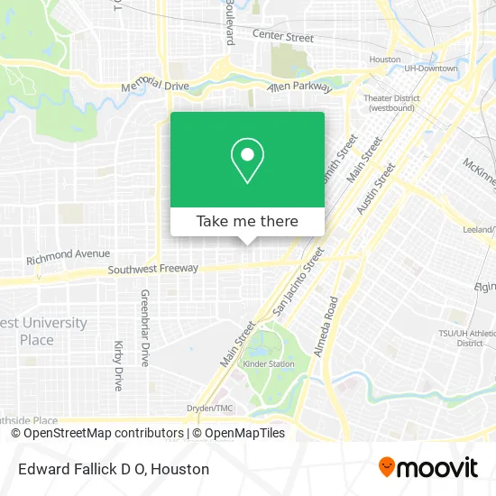 Edward Fallick D O map