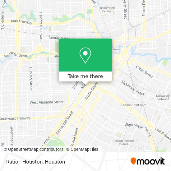 Mapa de Ratio - Houston