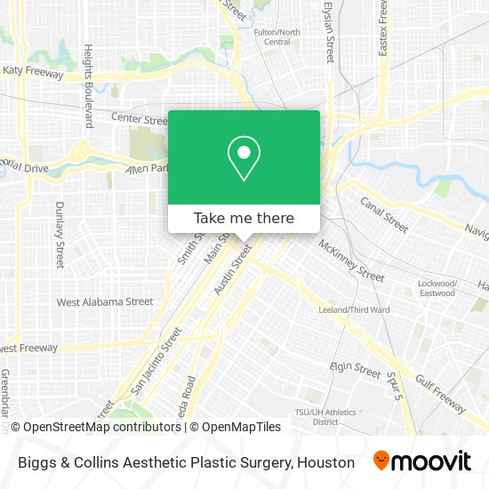 Mapa de Biggs & Collins Aesthetic Plastic Surgery