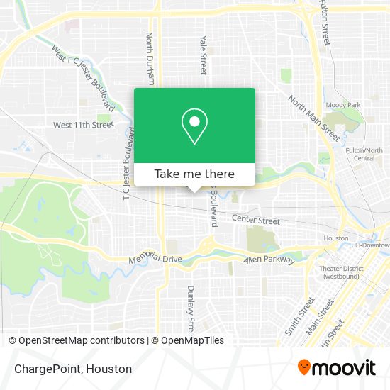 Mapa de ChargePoint