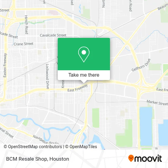 BCM Resale Shop map