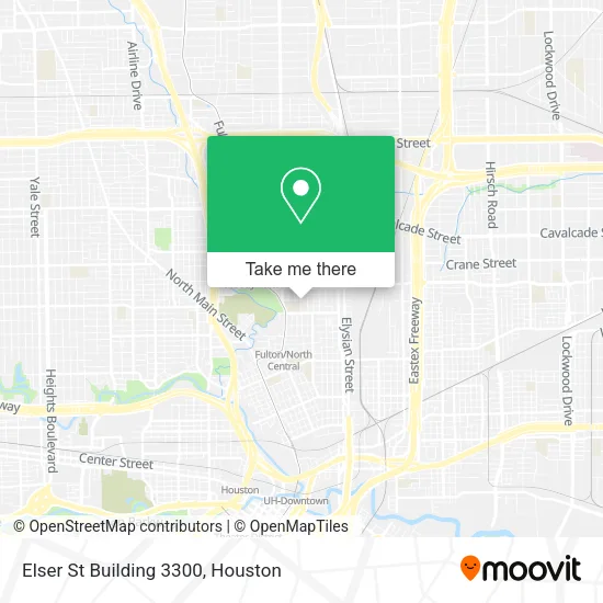 Mapa de Elser St Building 3300