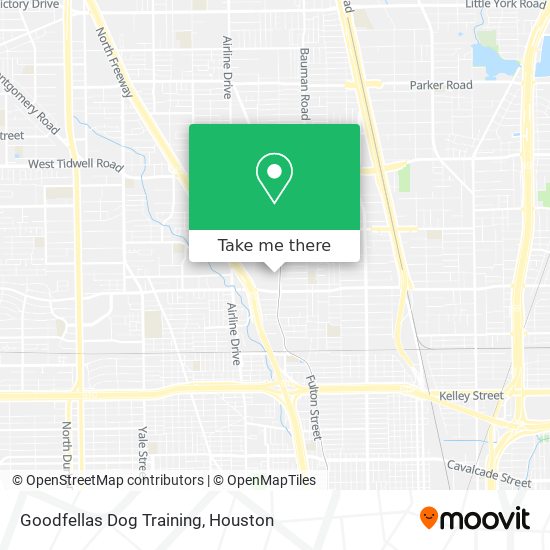 Mapa de Goodfellas Dog Training