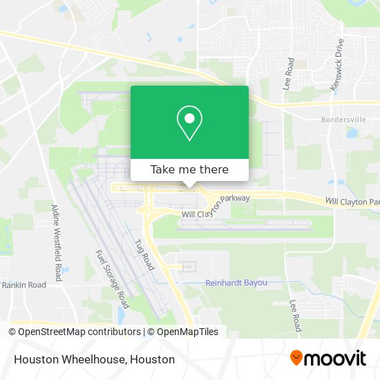 Houston Wheelhouse map