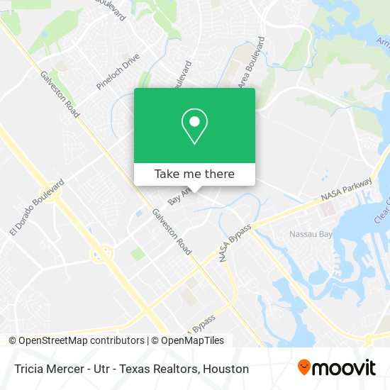 Mapa de Tricia Mercer - Utr - Texas Realtors
