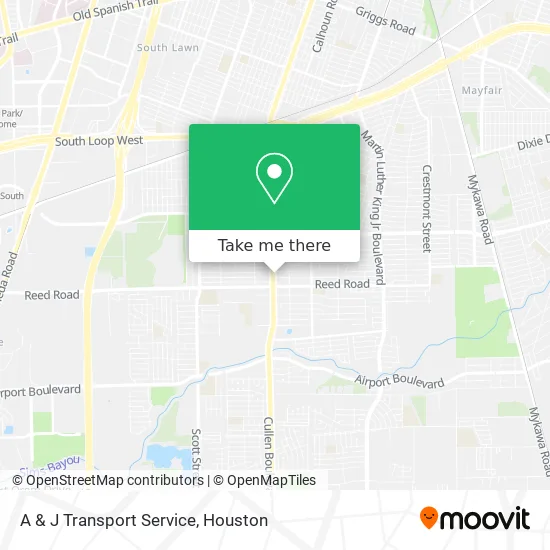A & J Transport Service map