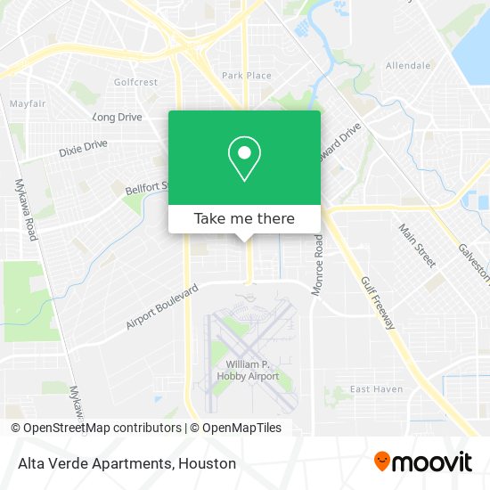 Alta Verde Apartments map