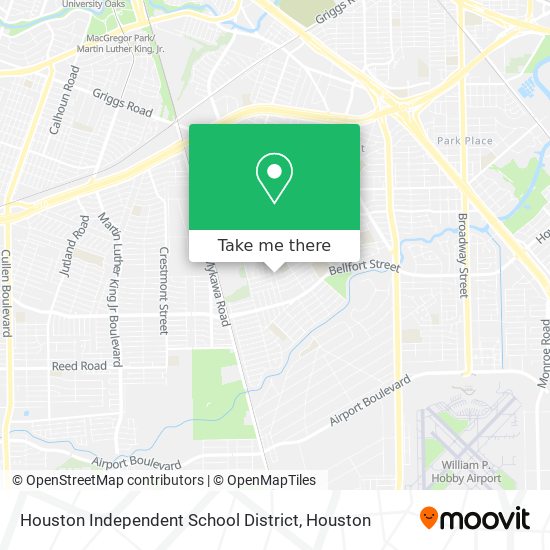 Houston Independent School District map