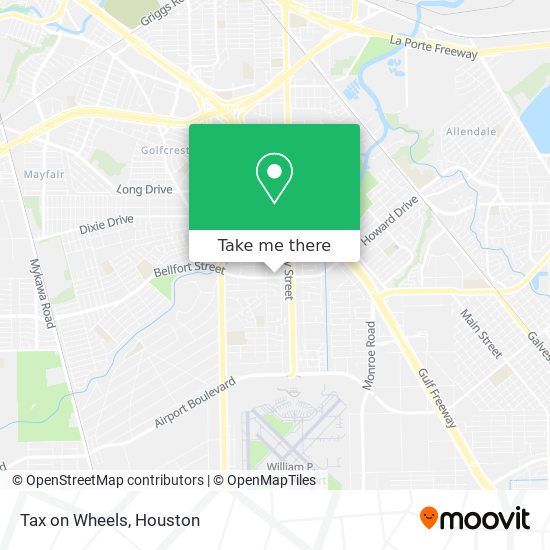 Tax on Wheels map