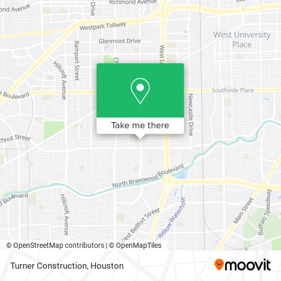 Turner Construction map