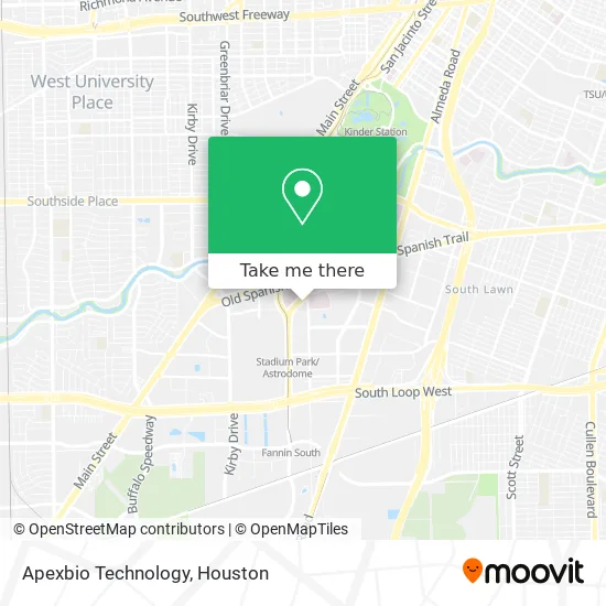 Mapa de Apexbio Technology