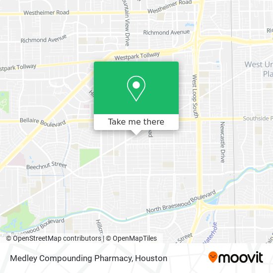 Medley Compounding Pharmacy map