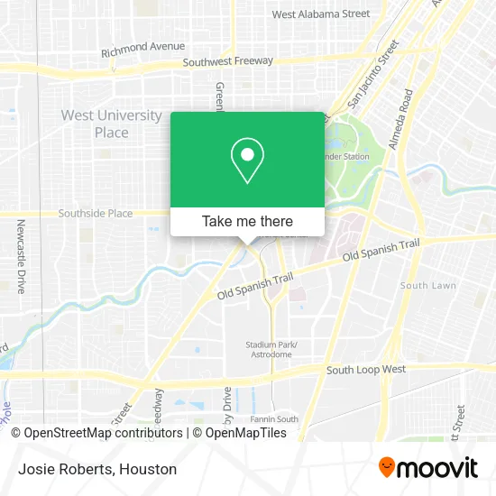 Mapa de Josie Roberts