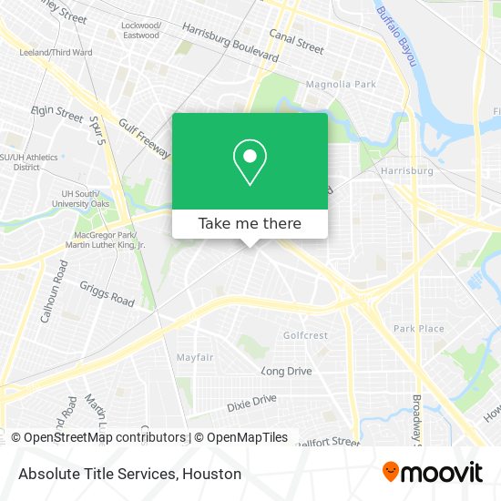 Absolute Title Services map