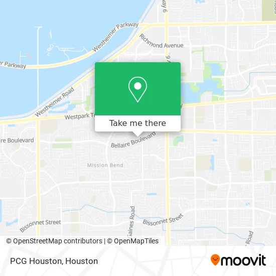 PCG Houston map
