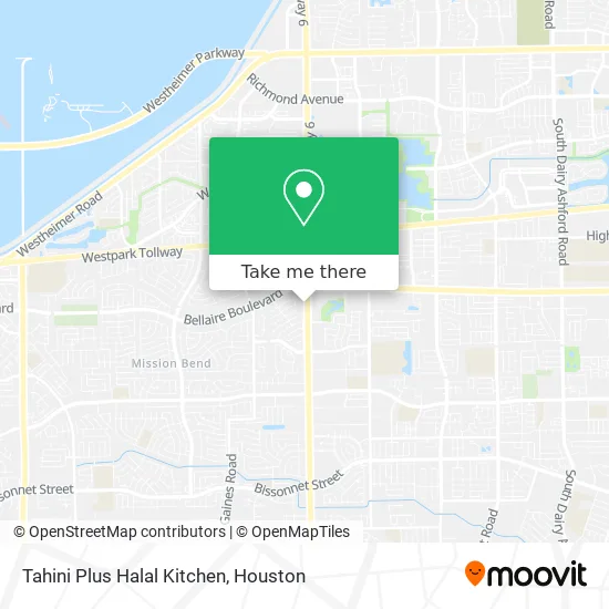 Tahini Plus Halal Kitchen map