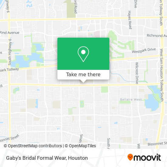 Gaby's Bridal Formal Wear map